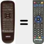 Télécommande pour remplacer NX703130