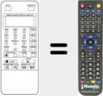 Télécommande pour remplacer REMCON778