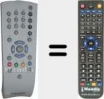 Télécommande pour remplacer 296420660400