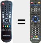 Télécommande pour remplacer REMCON1136