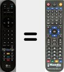 Télécommande pour remplacer AKB30377808