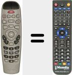 Télécommande pour remplacer REMCON699