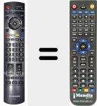 Télécommande pour remplacer N2QAYB000181