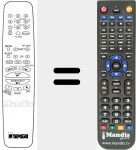 Télécommande pour remplacer RC302S