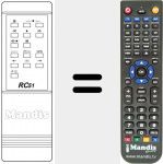 Télécommande pour remplacer RC51
