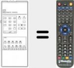 Télécommande pour remplacer RC5301