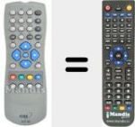Télécommande pour remplacer REMCON594