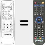 Télécommande pour remplacer RCT401B