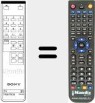 Télécommande pour remplacer RM 656 (A1470810A)