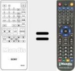 Télécommande pour remplacer RM661 (A1470735A)