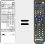Télécommande pour remplacer RMC707