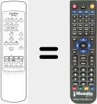 Télécommande pour remplacer REMCON061