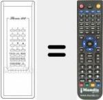 Télécommande pour remplacer REMCON1242