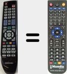 Télécommande pour remplacer BN59-00854A