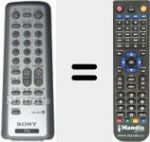 Télécommande pour remplacer RM 952 (141816341)