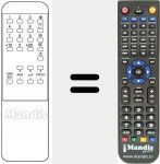 Télécommande pour remplacer REMCON378
