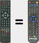 Télécommande pour remplacer XMURMC0036
