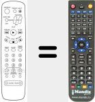 Télécommande pour remplacer REMCON1174