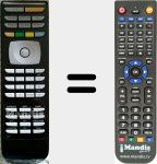 Télécommande pour remplacer 84N