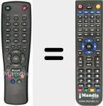Télécommande pour remplacer REMCON077
