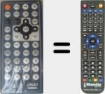 Télécommande pour remplacer CAT140