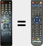Télécommande pour remplacer SD3700
