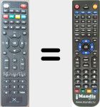 Télécommande pour remplacer SM-100A