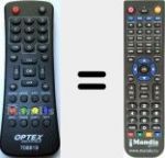Télécommande pour remplacer 708819