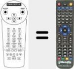 Télécommande pour remplacer RC8233 00