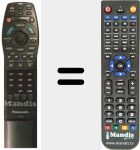 Télécommande pour remplacer VEQ2248