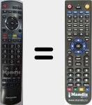 Télécommande pour remplacer N2QAYB000116