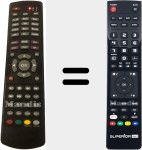 Télécommande pour remplacer STRHD6300+