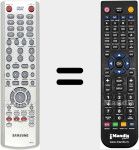 T&eacute;l&eacute;commande pour remplacer 00015K