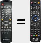 Télécommande pour remplacer 00107J