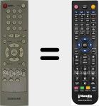 T&eacute;l&eacute;commande pour remplacer 00221E