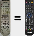 Télécommande pour remplacer 00010N (AC5900010N)