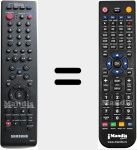 T&eacute;l&eacute;commande pour remplacer AK5900053H