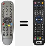 Télécommande pour remplacer 060530