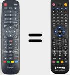 T&eacute;l&eacute;commande pour remplacer HTR-A10 (0530044555)