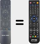 T&eacute;l&eacute;commande pour remplacer BDS280/580 BLACK (06-RC12A0-2X)