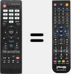 T&eacute;l&eacute;commande pour remplacer 076R0SK021