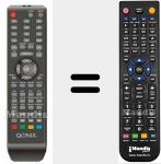 Télécommande pour remplacer 1022