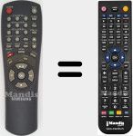 T&eacute;l&eacute;commande pour remplacer 10419R (AC59-10419R)