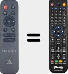 Télécommande pour remplacer 105001717