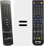 Télécommande pour remplacer 23269581