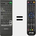 Télécommande pour remplacer RM-S705 (146575211)