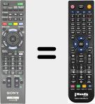 Télécommande pour remplacer RM-ED061 (149272521)