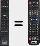 T&eacute;l&eacute;commande pour remplacer RM-ED 009 (148015811)