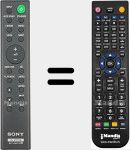 Télécommande pour remplacer RMT-AH411U (149336011)