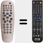 Télécommande pour remplacer REMCON863